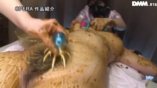 高級塗糞エステ スカトロ2穴アクメ 小川みちるサンプル１