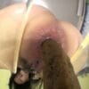 帰国子女かすみさんの自撮り巨大便サンプル１